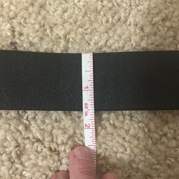 NWOT Fossil Genuine Leather Belt (rhinestones) main image 6